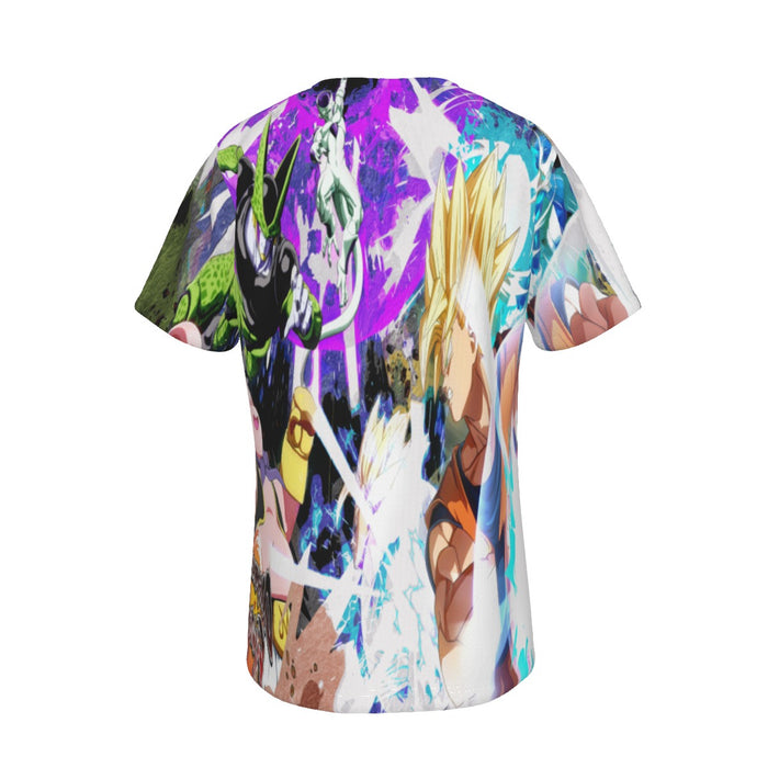 Dragon Ball Z  Goku & Vegeta Vs Frieza & Cell T-Shirt