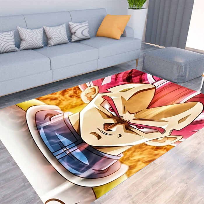 Dragon Ball Super Saiyan God Red Vegeta Cool Casual Rug