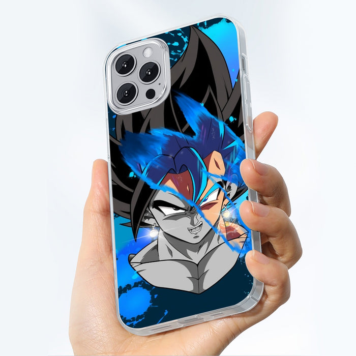 Dragon Ball Z SSJ Goku Painted Iphone 14 Case