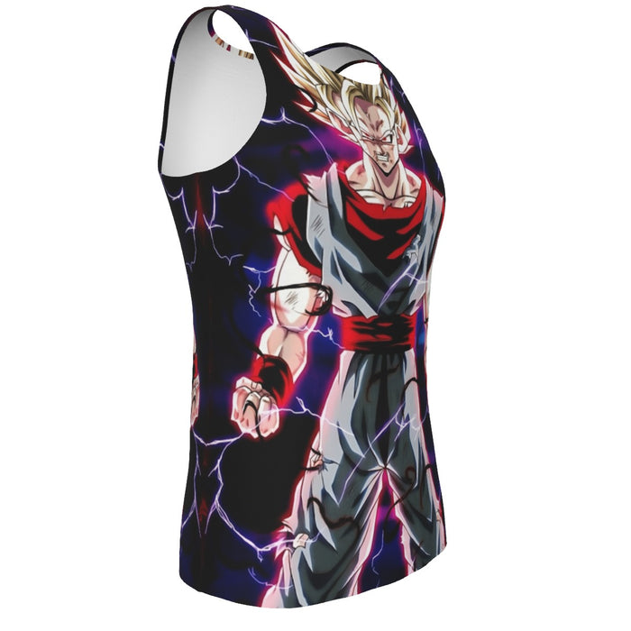 Dragon Ball Z  Super Saiyan Prince Vegeta Tank Top