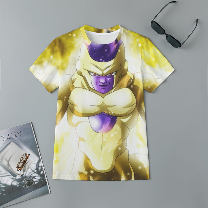 Dragon Ball Super Frieza True Golden Cool Streetwear Kids T-Shirt