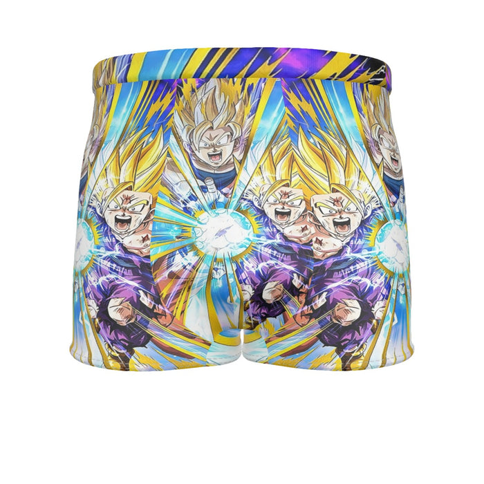 Dragon Ball Teen Gohan Dokkan Battle Super Saiyan 3 Cool Men's Boxer Briefs