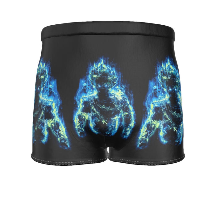 Dragon Ball Super Goku Super Saiyan Kaioken Dope Aura Men's Boxer Briefs