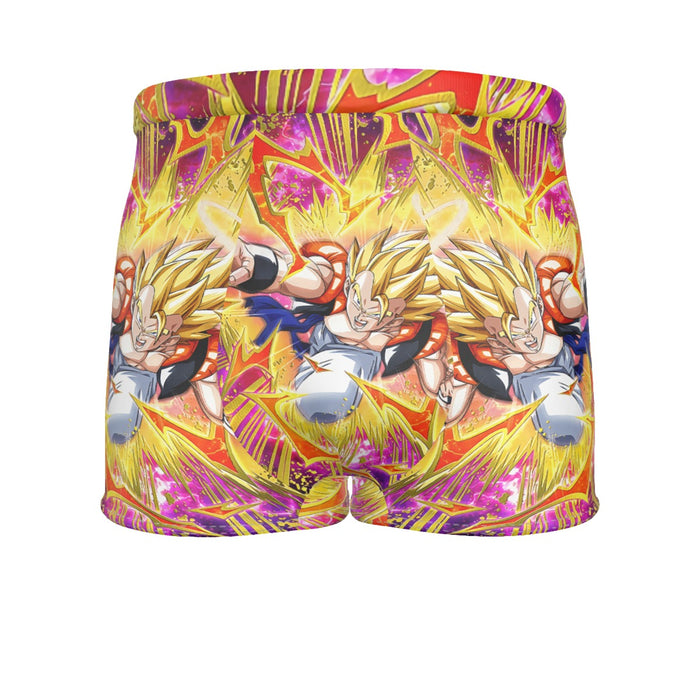 Dragon Ball Super Gogeta Outshining Darkness Cool Men's Boxer Briefs