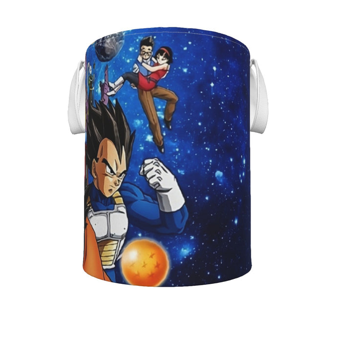 Dragon Ball Super Destruction Gods Goku Vegeta Laundry Basket