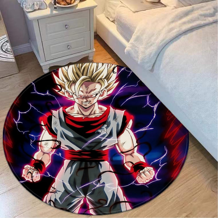 Dragon Ball Z  Super Saiyan Prince Vegeta Round Mat