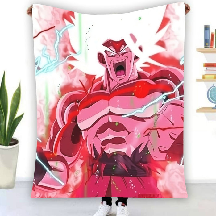 Goku Super Saiyan White Omni God Transformation Blanket