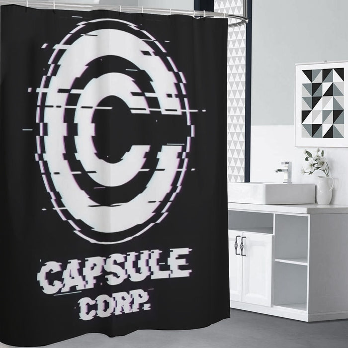 Capsule Coporation Shower Curtain