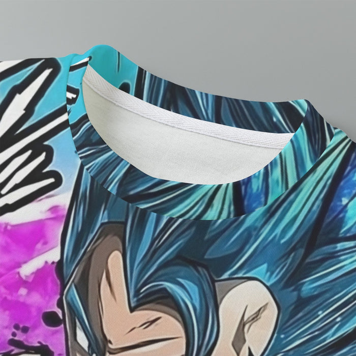 Super Saiyan Blue Gogeta Kids T-Shirt