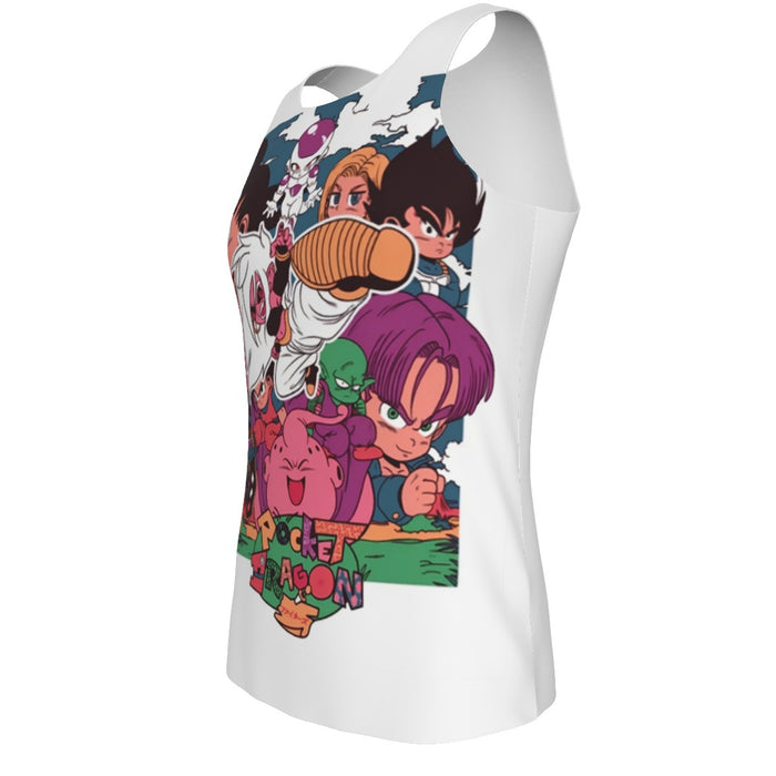 Kid Versions Of Dragon Ball Z Characters Tank Top