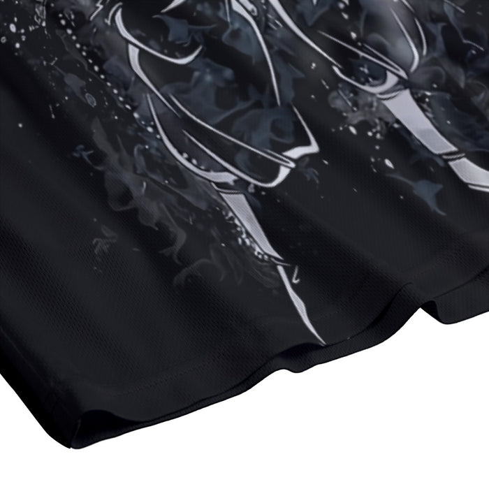 Goku Ultra Instinct Black Mesh Shorts