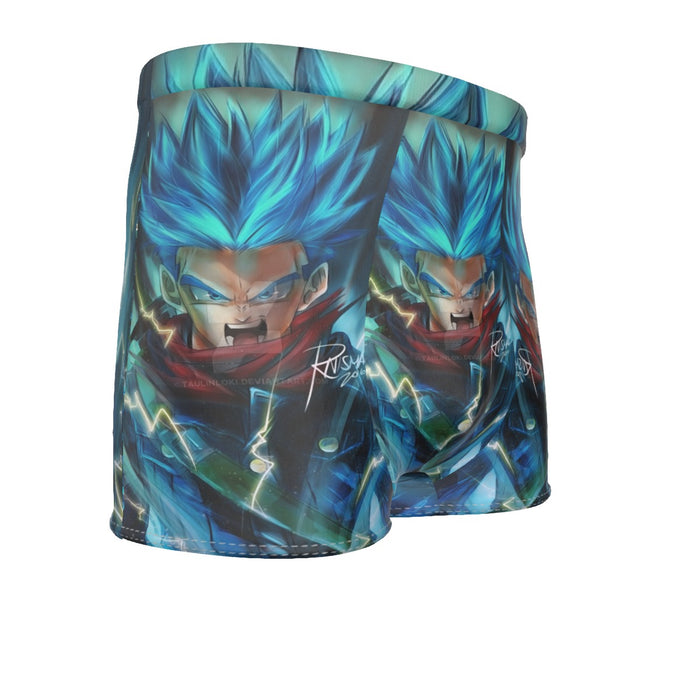 Dragon Ball Super Future Trunks Rage Men's Boxer Briefs