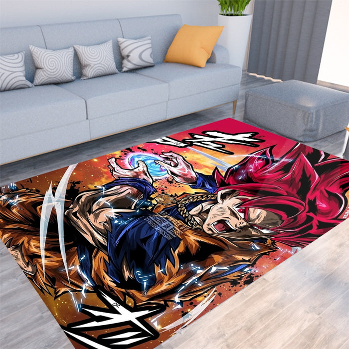 Goku Super Saiyan God Rug