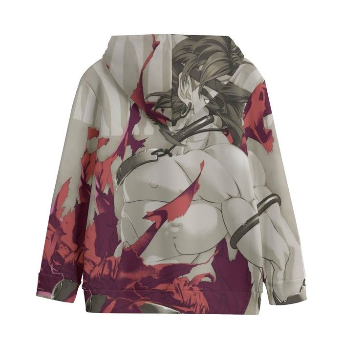 Dragon Ball Legendary Super Saiyan Broly Dope Gray Kids' Hoodie