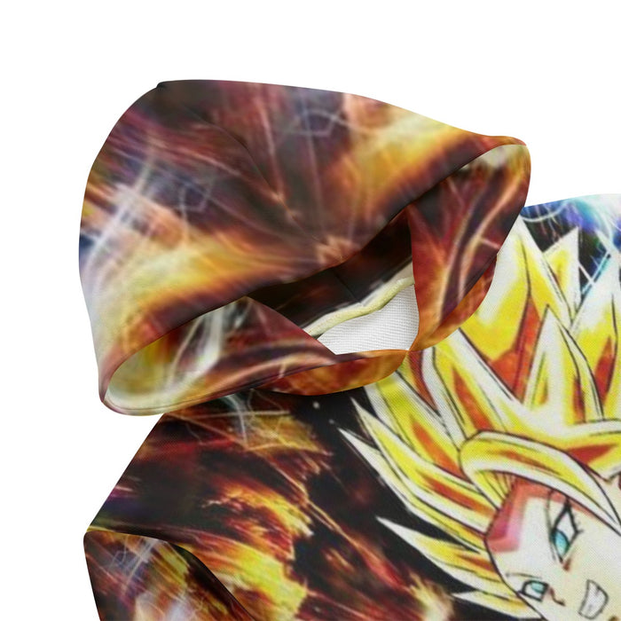 Dragon Ball Super Caulifla Super Saiyan 2 Epic Casual Kids' Hoodie