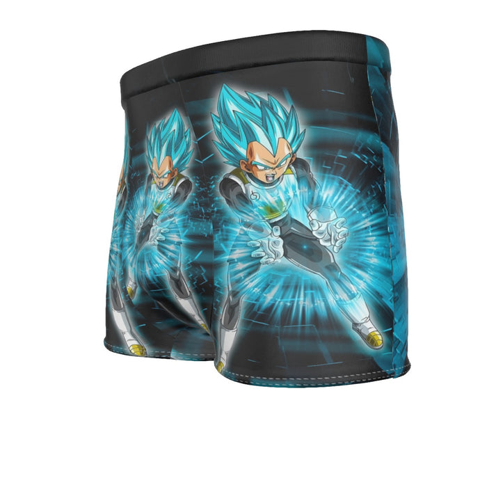 Dragon Ball Super Vegeta Blue Double Galick Gun Epic Men's Boxer Briefs