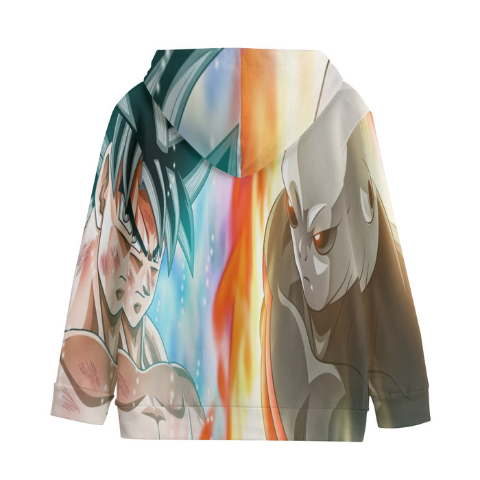 Dragon Ball Super Goku vs Jiren Overflowing Aura Kids' Hoodie