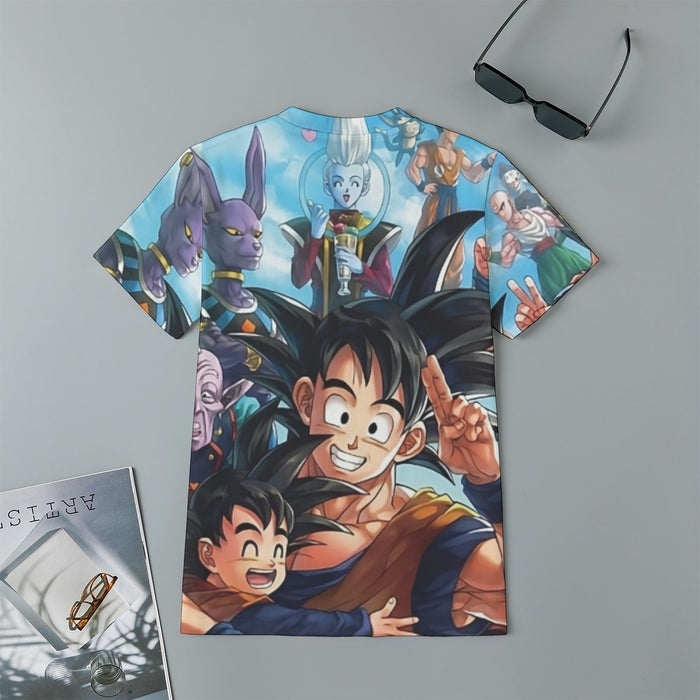 Dragon Ball Z Characters Kids T-Shirt
