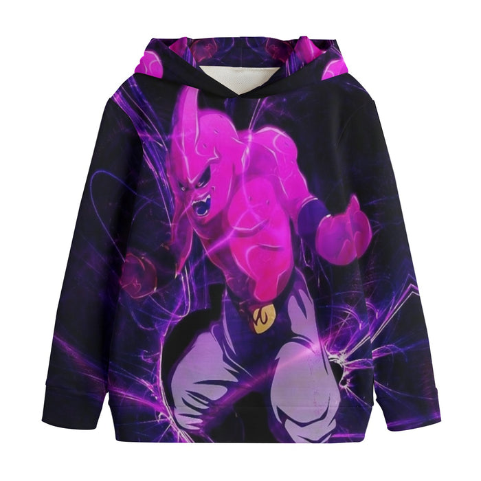 Dragon Ball Kid Buu Madness Destruction Dope Design Trending Kids' Hoodie