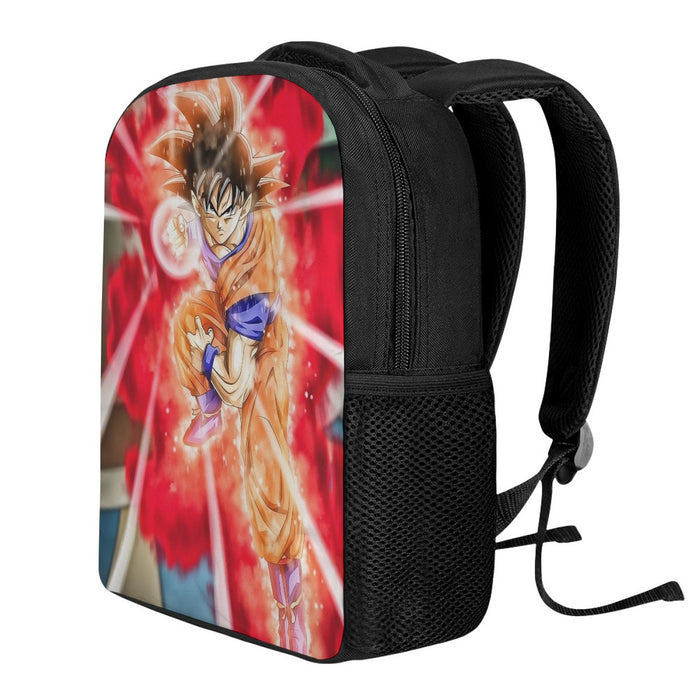 Dragon Ball Super Goku Red Kaioken Energy Epic Punch Backpack