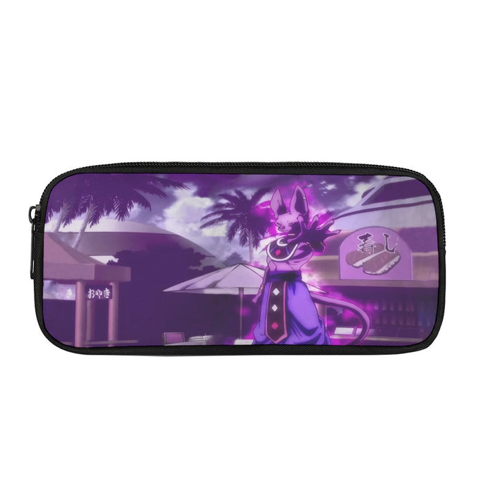 Dragon Ball Super God Of Destruction Dope Lord Beerus Pencil Bag