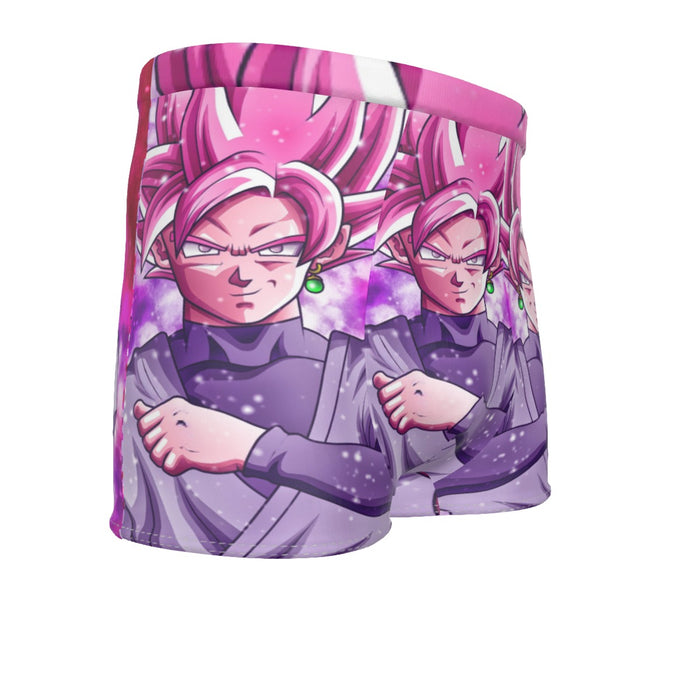 Dragon Ball DBZ Goku Black Rose Galaxy Fantasy Amazing Men's Boxer Briefs