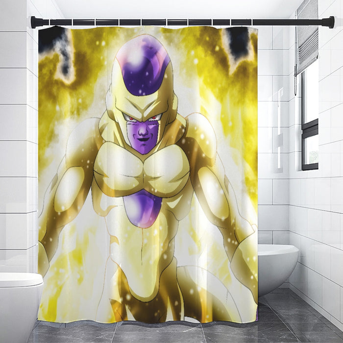 Dragon Ball Super Frieza True Golden Cool Streetwear Shower Curtain