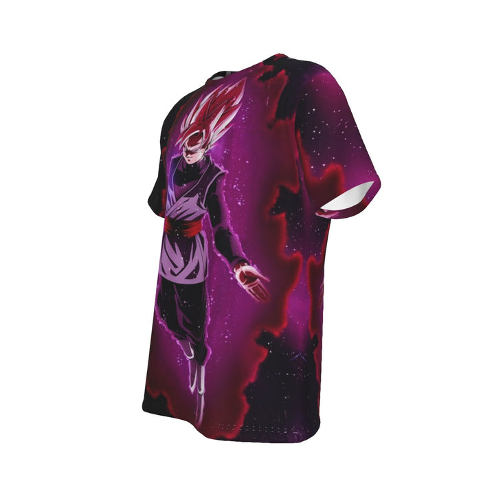 Dragon Ball Black Goku Rose 2 Ultra Instinct Dope 3D T-Shirt