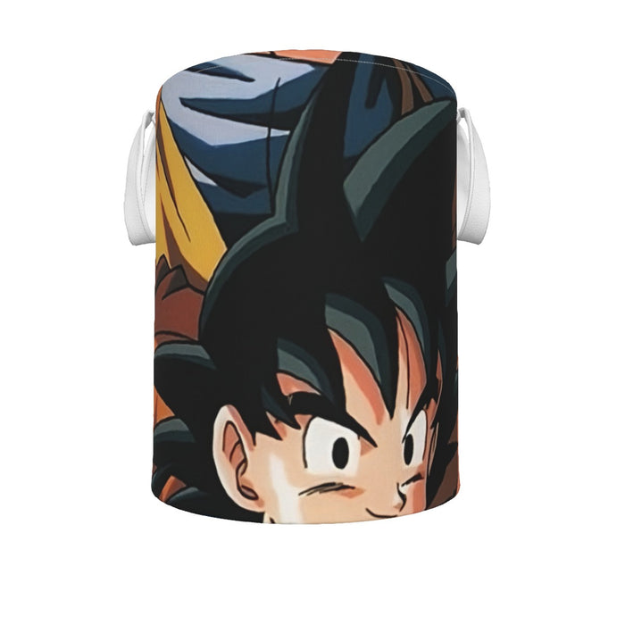 Goku Evolution from Kid to SSJ3 Transformation Dopest 3D Laundry Basket