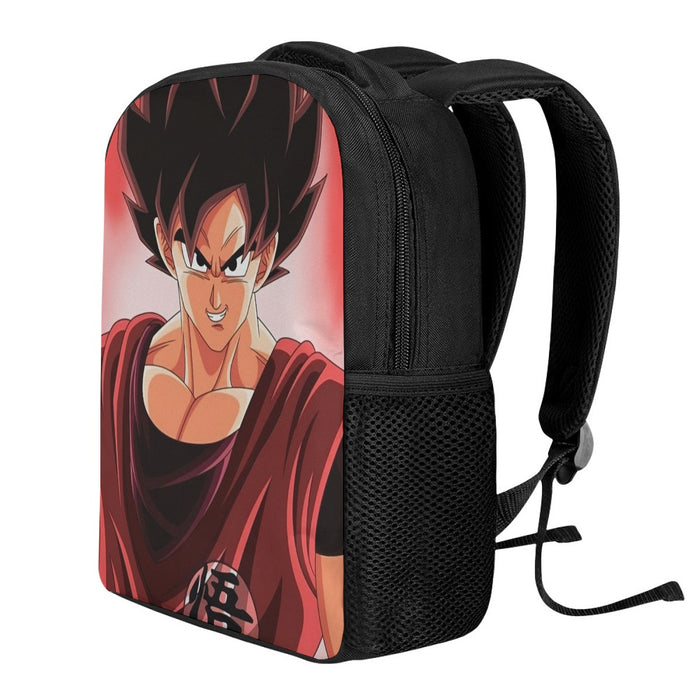 Awesome Super Saiyan god red Goku backpack