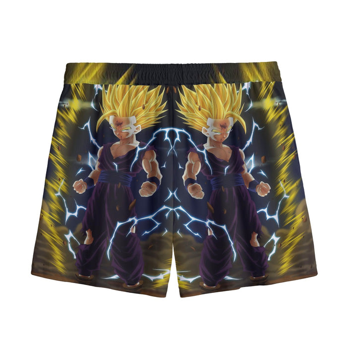 Gohan Super Saiyan 2 Mesh Shorts