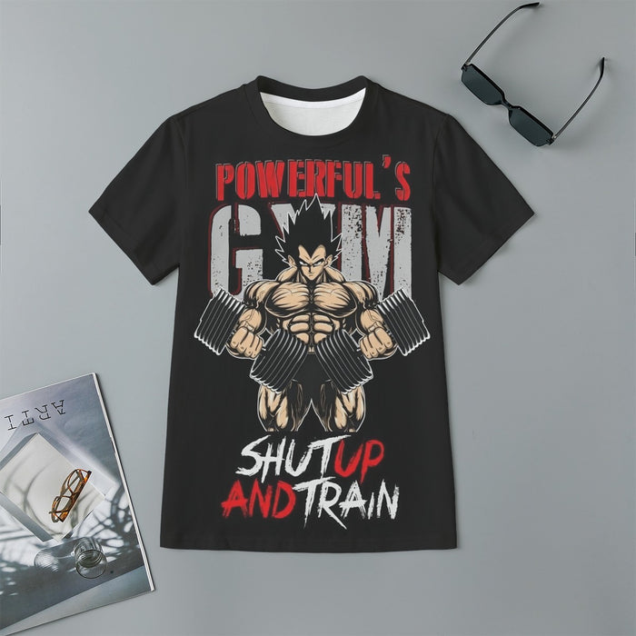 Awesome Training To Beat Goku Kids T-Shirt
