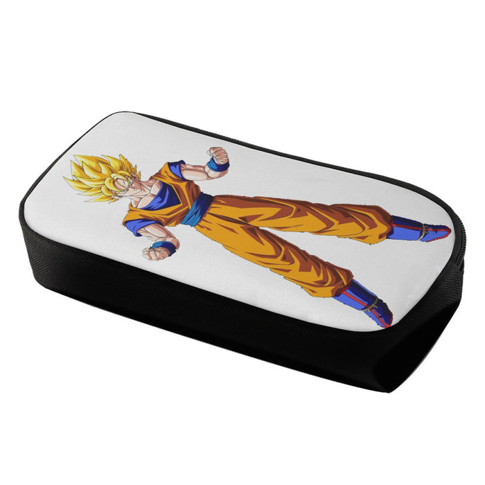 Goku Transformation Thunder Black Super Saiyan Pencil Bag