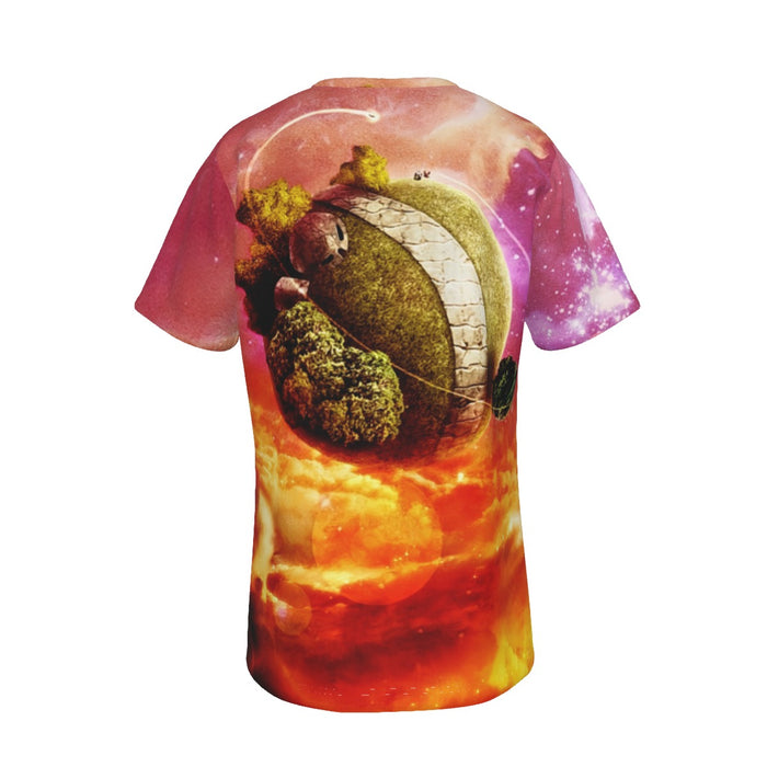 Dragon Ball Z Great King Kai Planet Cool Orange T-Shirt