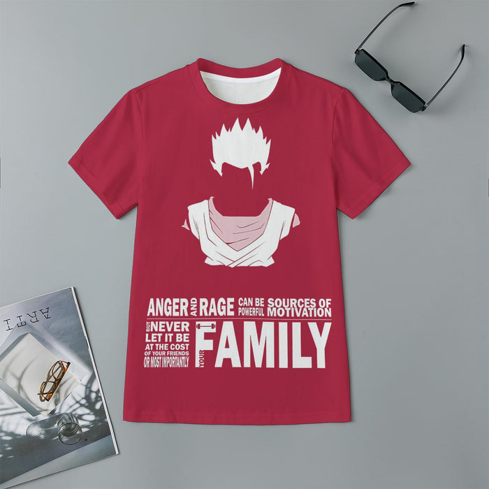 Dragon Ball Z  Gohan Family Slogan Kids T-Shirt