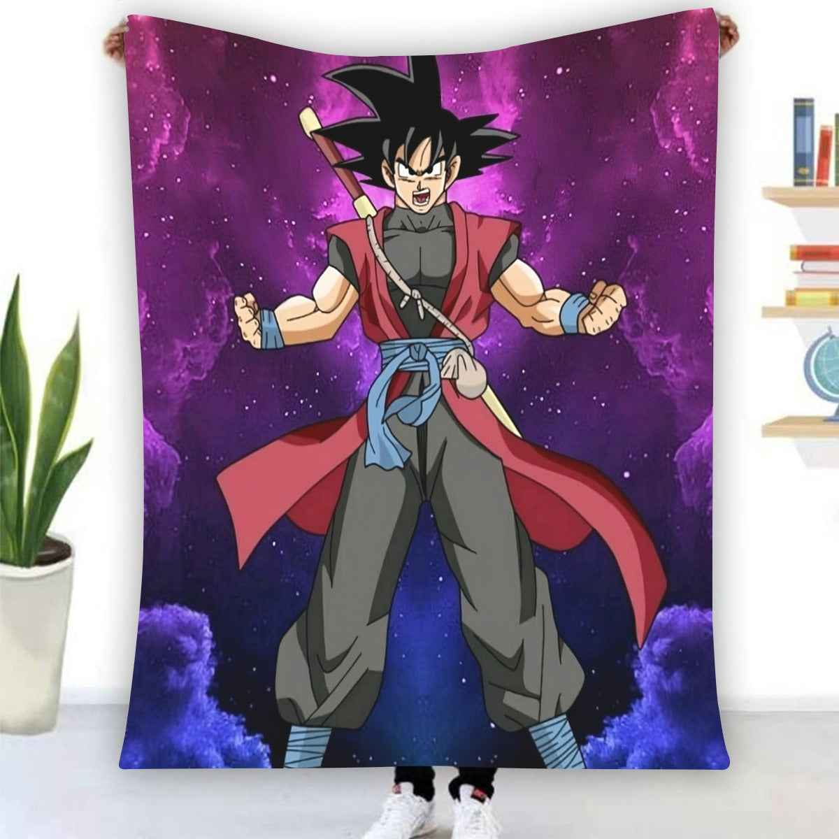 Dragon Ball Super Goku Black Future Saiyan Cool Casual Blanket — DBZ Store