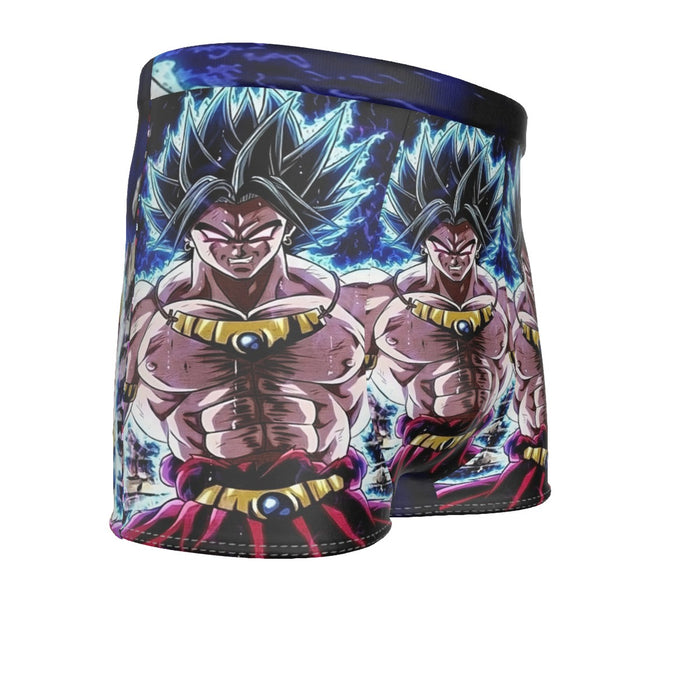 DBZ Legendary Super Saiyan Broly With Black Hair Men's Boxer Briefs