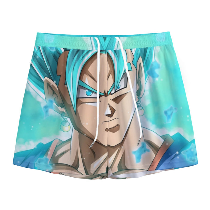 Dragon Ball Super Vegito Blue Super Saiyan Cool 3D Mesh Shorts