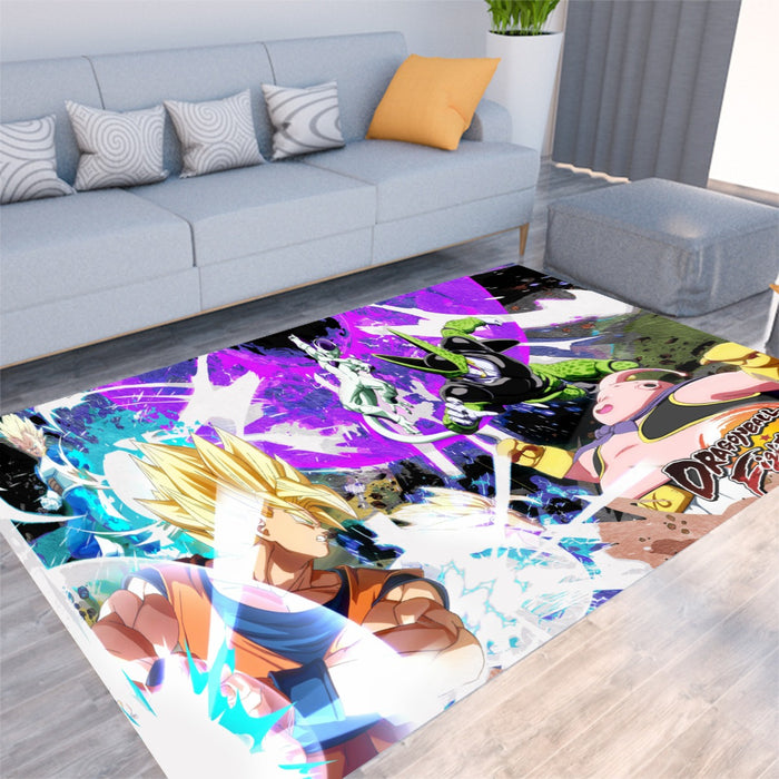 Dragon Ball Z  Goku & Vegeta Vs Frieza & Cell Rug