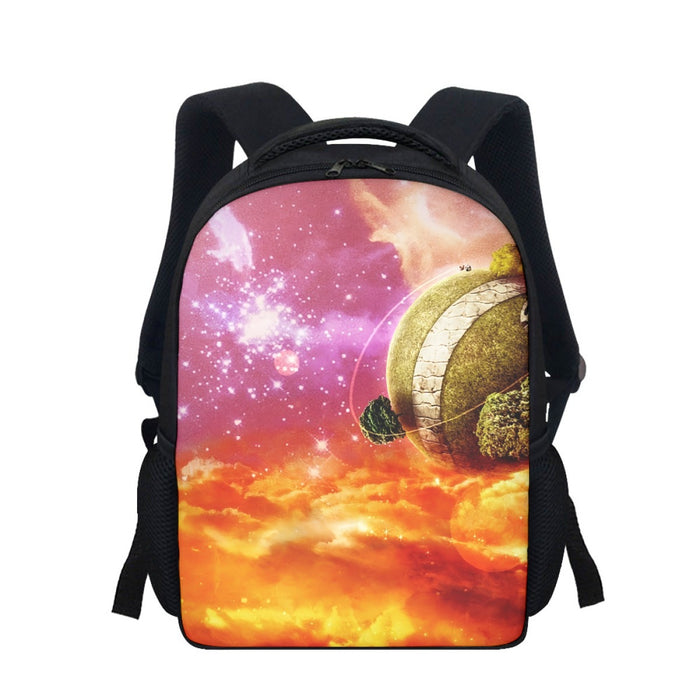 Dragon Ball Z Great King Kai Planet Cool Orange Backpack