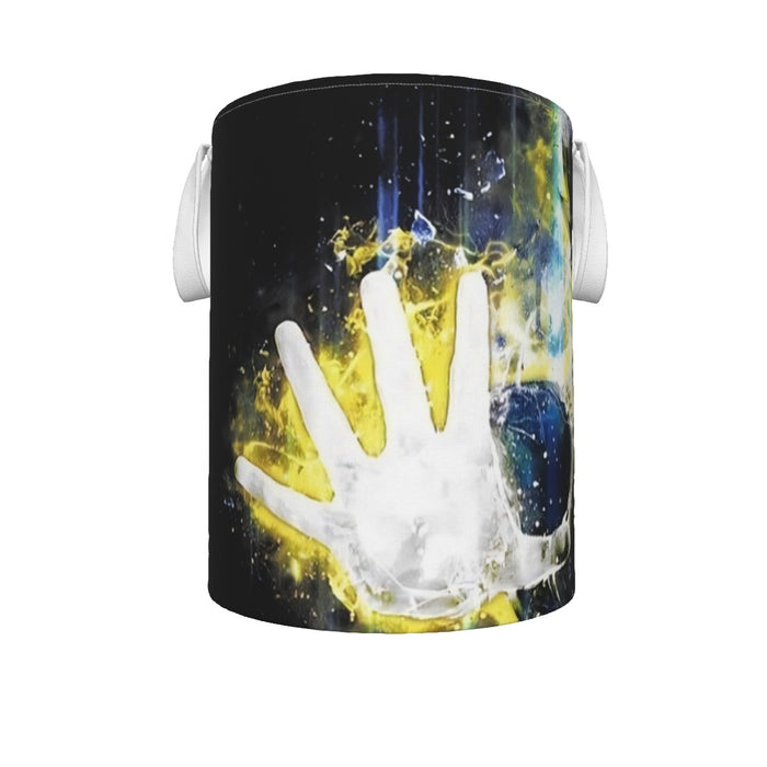 Dragon Ball Z Super Saiyan Vegeta Yellow Aura Epic Laundry Basket