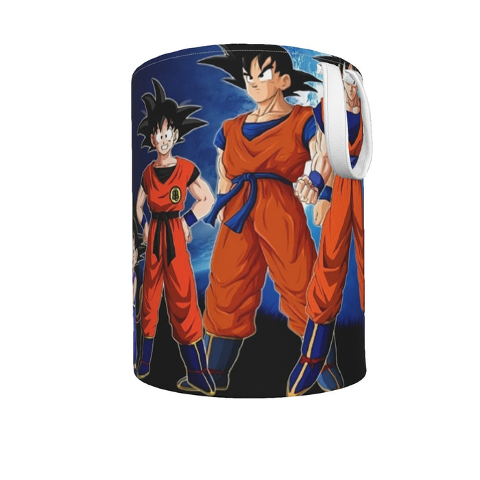 Dragon Ball Z Cool Goku Super Saiyan Transformation Laundry Basket