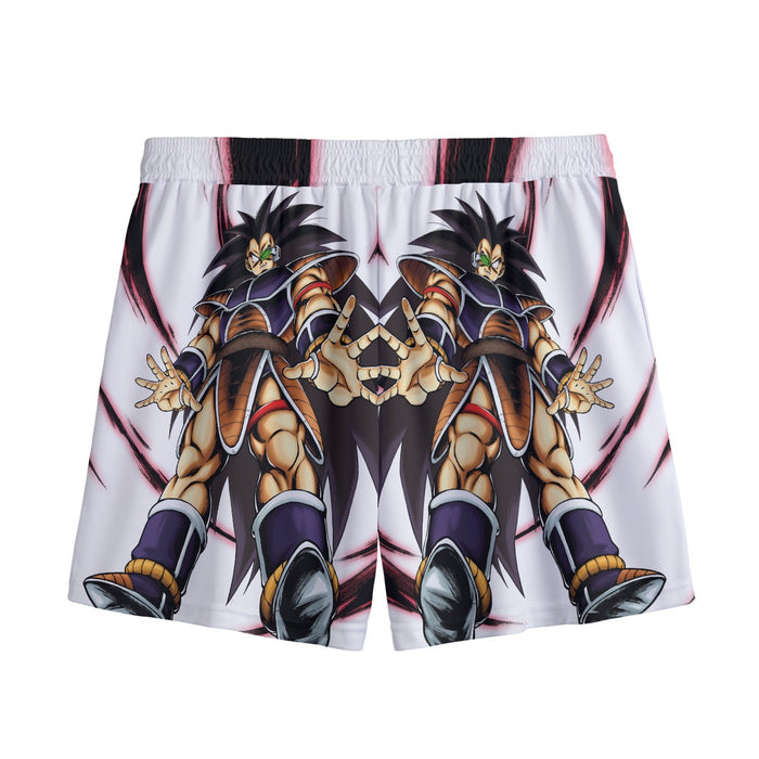 Dragon Ball Z The Well-Known Goku's Brother Raditz Mesh Shorts