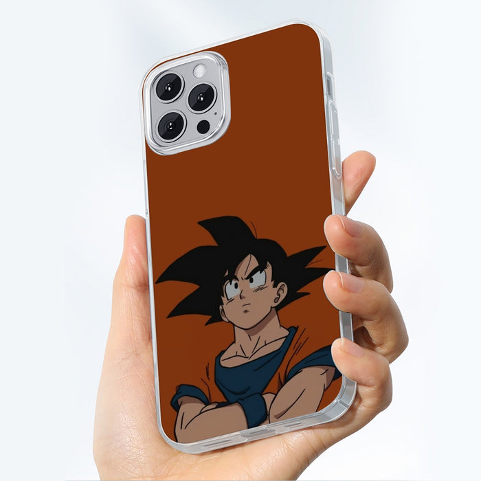 Goku Orange Minimalistic Background iPhone 13 Case