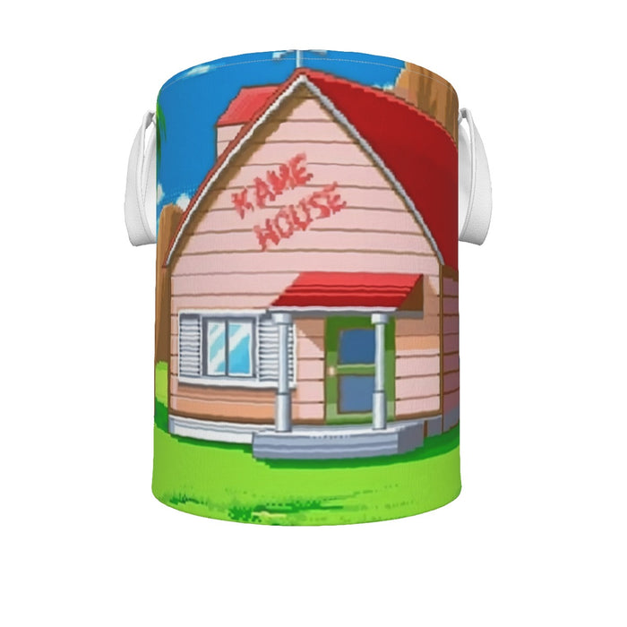 Dragon Ball Master Roshi's Kame House Cartoon Style Laundry Basket