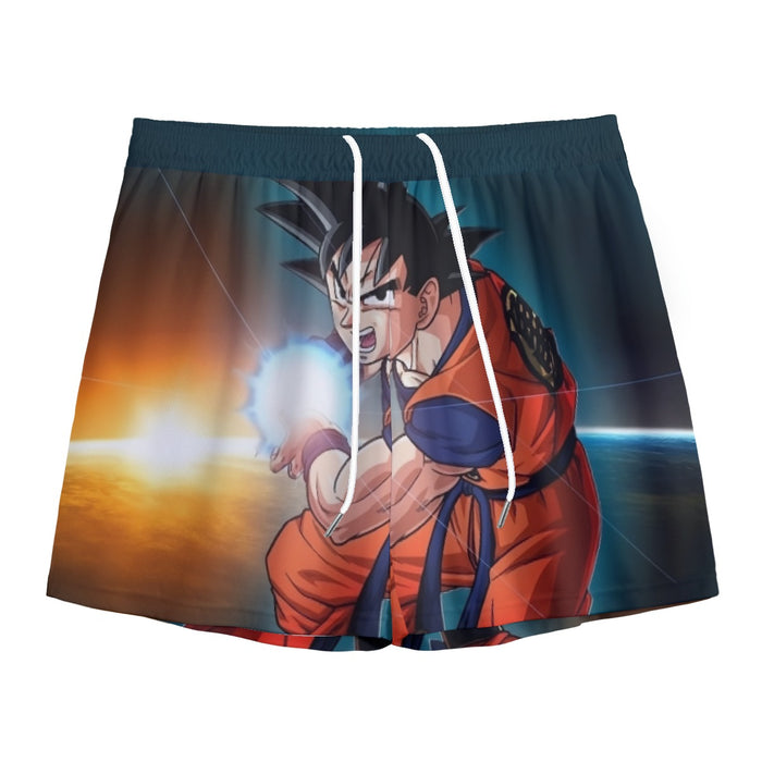 Goku Kamehameha Mesh Shorts