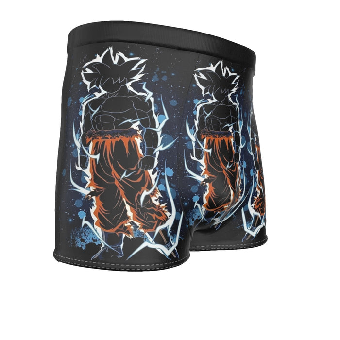 Dragon Ball Z Goku Ultra Instinct Shadow Men's Boxer Briefs