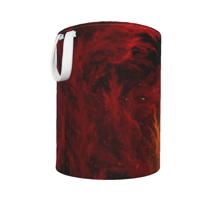 Dragon Ball Z Super Saiyan Orange Aura Dope Streetwear Laundry Basket