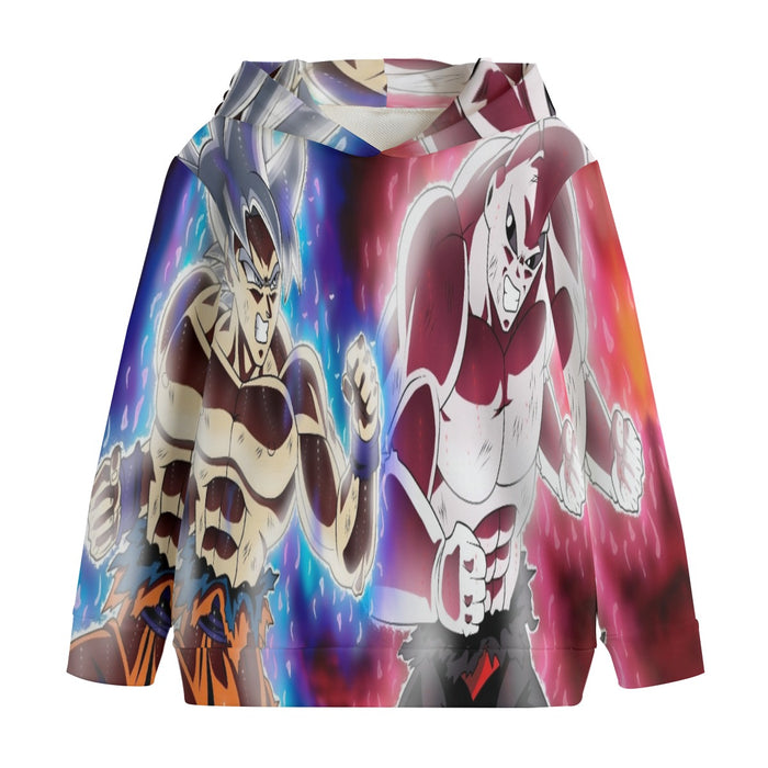 Dragon Ball Super Goku vs Jiren Fierce Battle Full Print Kids' Hoodie