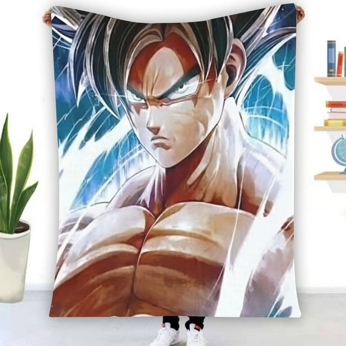 Dragon Ball Super Ultra Instinct Goku Manga Blanket